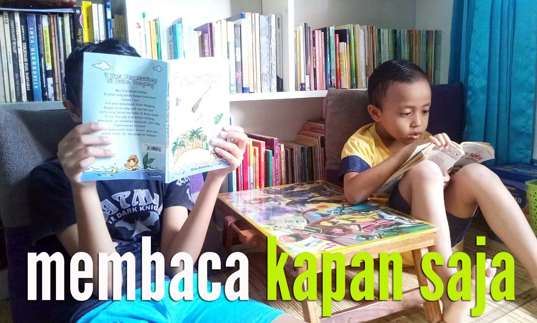 Cara Menumbuhkan Minat Baca Pada Anak Halaman 1 - Kompasiana.com