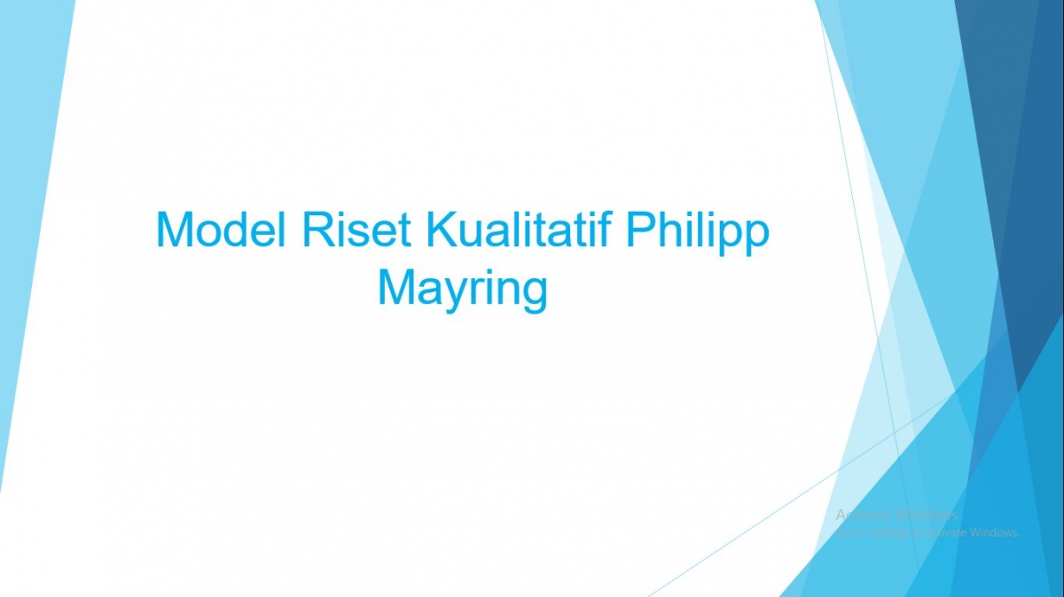 Model Riset Kualitatif Philipp Mayring Halaman 1 - Kompasiana.com