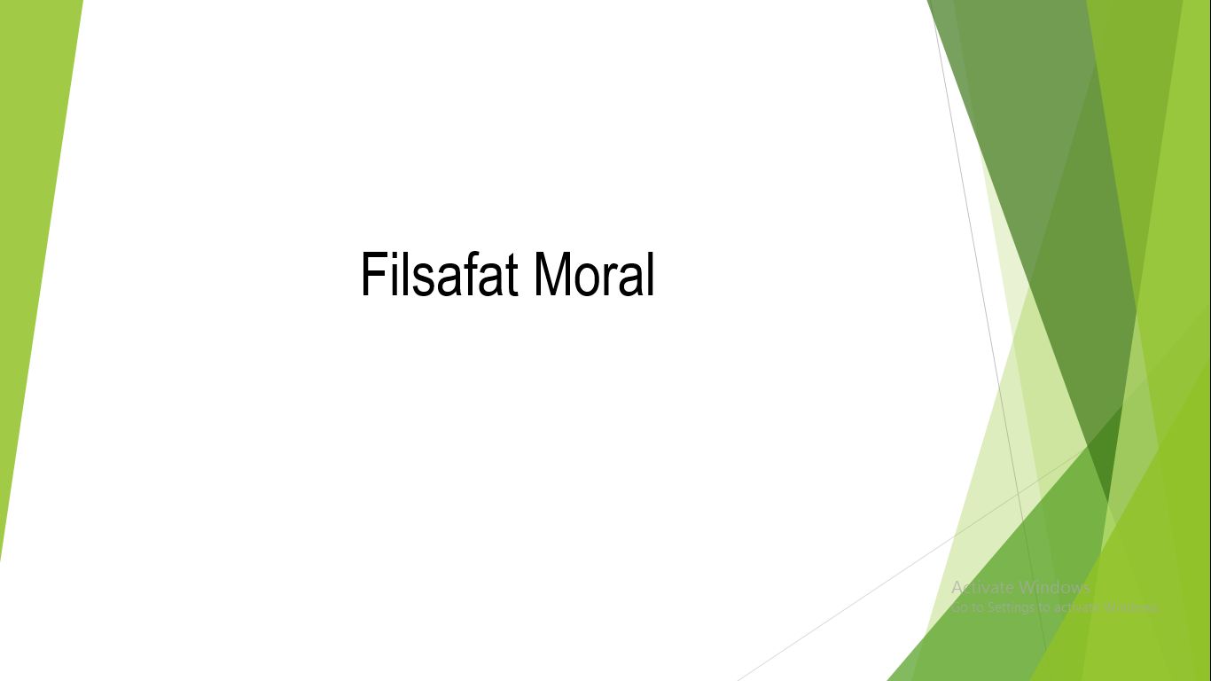 Filsafat Moral Halaman 1 - Kompasiana.com