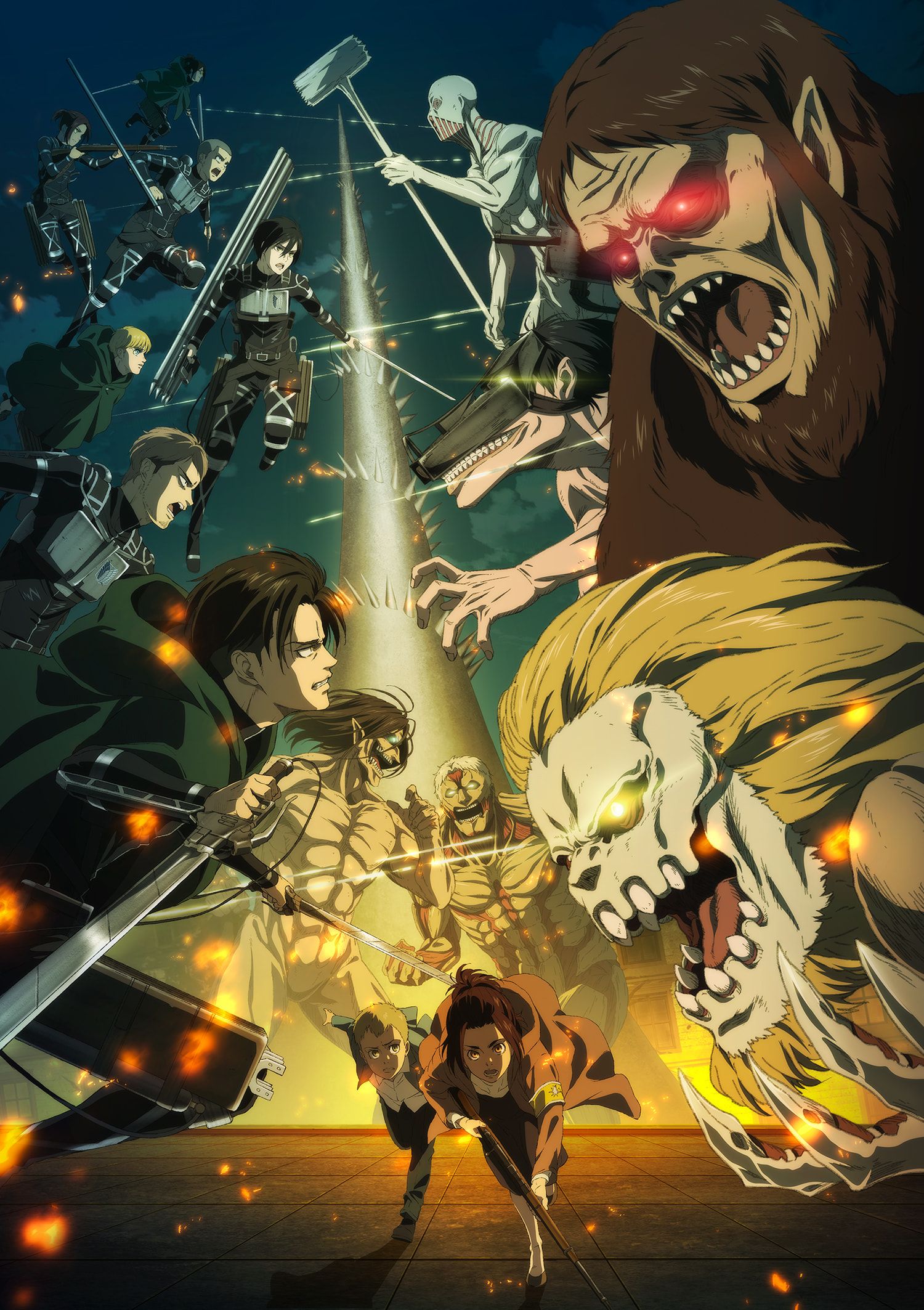 Shingeki No Kyojin Saison 4 Partie 2 Episode 2 Attack on Titan Season 4 Part 2 Keluarkan Visual Terbaru Halaman 1 - Kompasiana.com