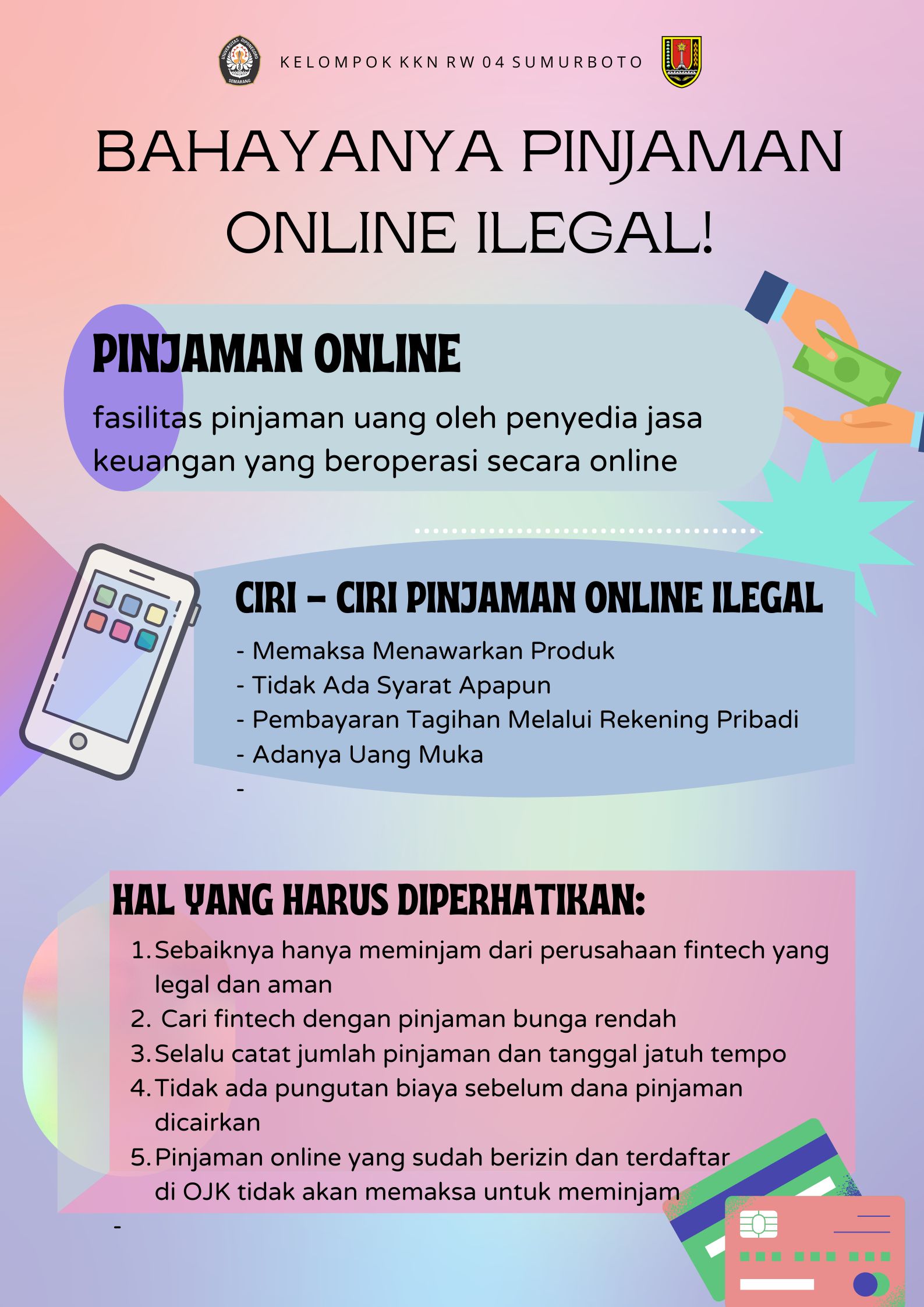 Pinjaman Online Ilegal Tanpa Rekening Pribadi / Warga Sukabumi Diimbau