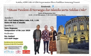 Mau Tahu Situasi Pandemi di Norwegia, Islandia, serta Sekilas Oslo? Ikut Kotekatalk! Mau Tahu Situasi Pandemi di Norwegia, Islandia, serta Sekilas Oslo? Ikut Kotekatalk!