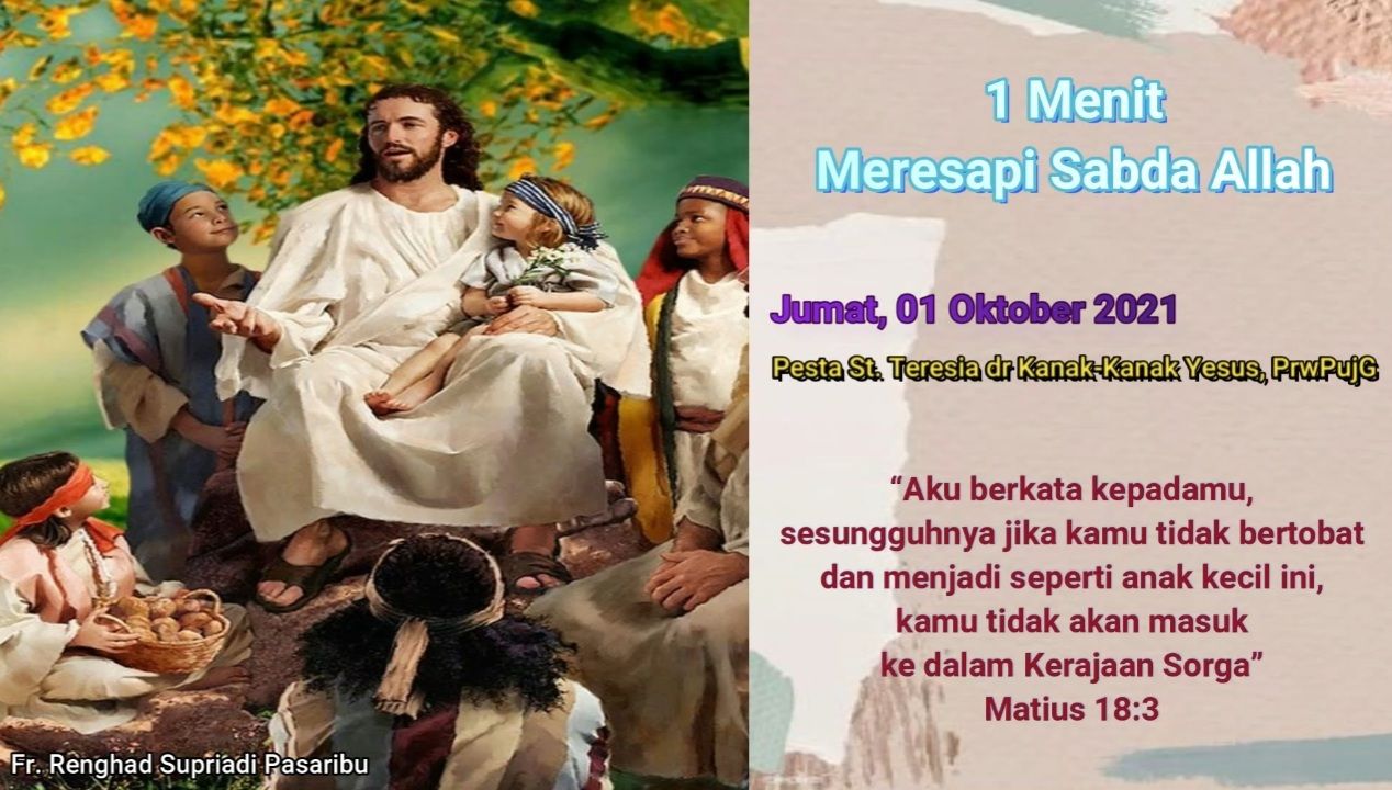 Renungan: Matius 18:1-5 - Kompasiana.com