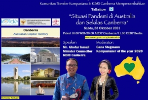 Ayo, Simak Situasi Pandemi di Australia dan Sekilas Canberra! Ayo, Simak Situasi Pandemi di Australia dan Sekilas Canberra!