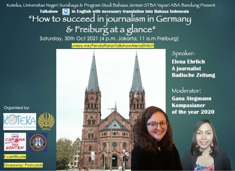 Belajar tentang Jurnalisme di Jerman dan Mengintip kota Freiburg, Yuk!