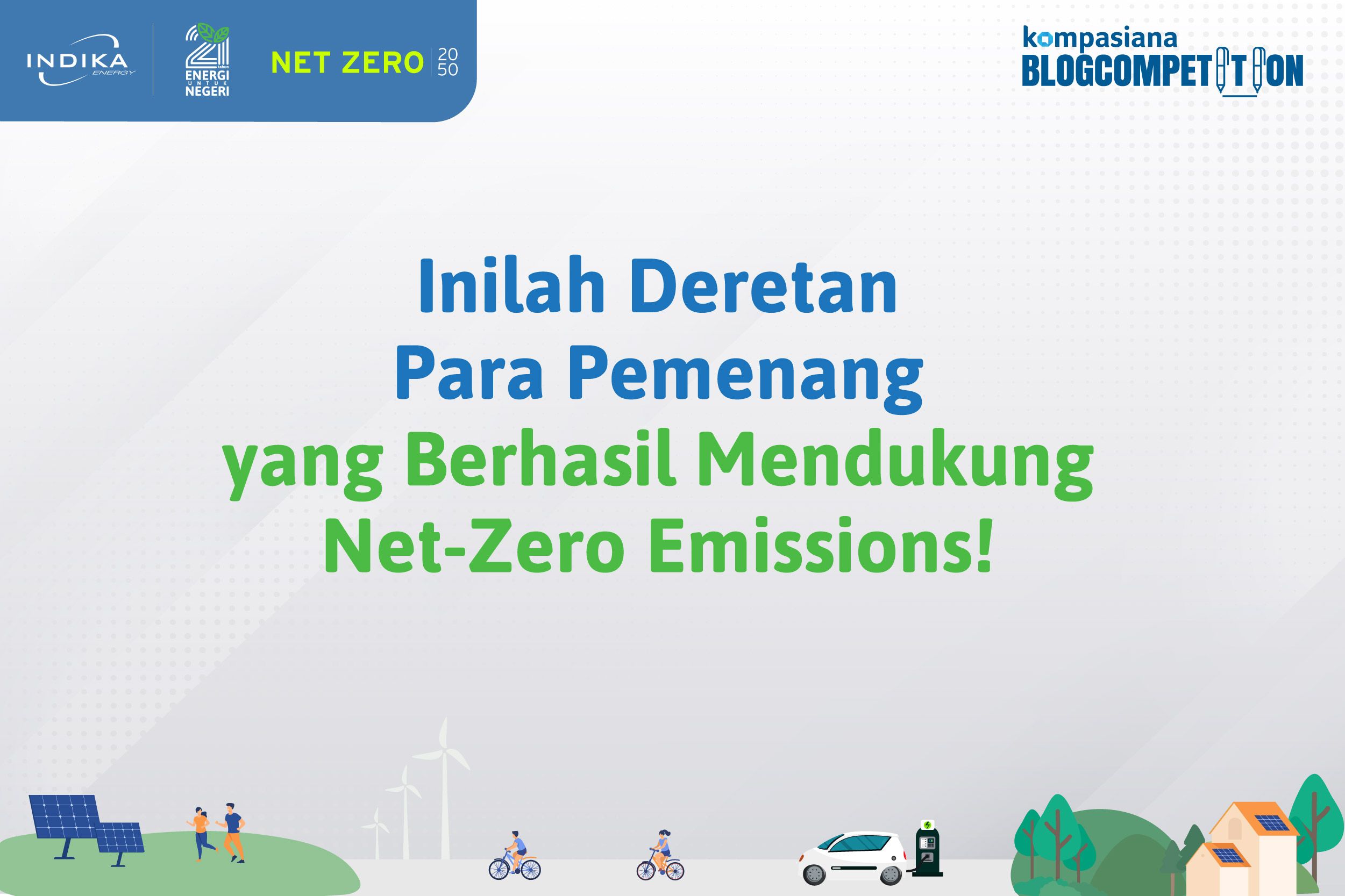 Inilah Deretan Para Pemenang Yang Berhasil Mendukung Net-Zero Emissions ...