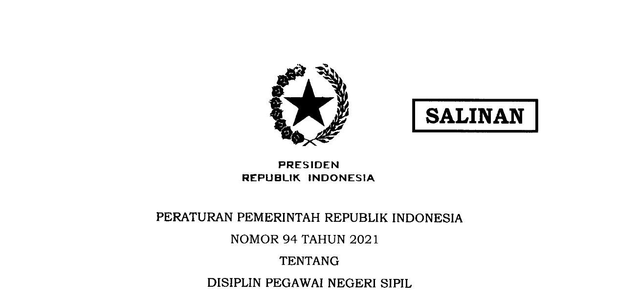 PP 94 Tahun 2021 , Bagaimana Penerapannya? - Kompasiana.com