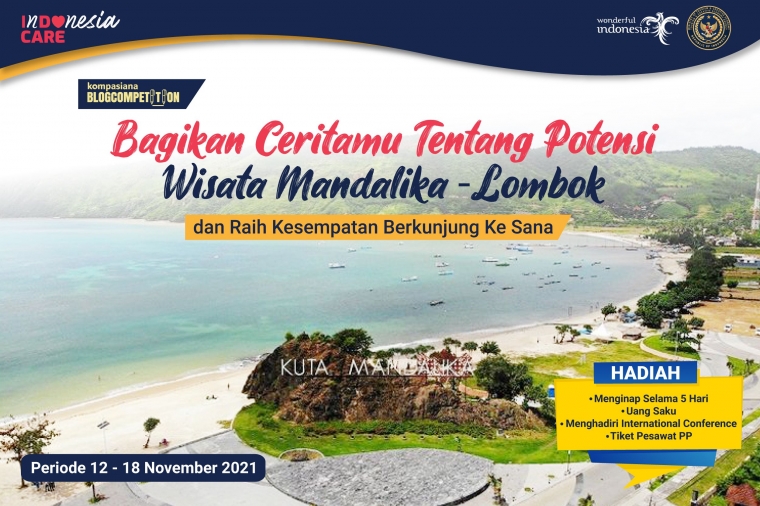 Bagikan Ceritamu Tentang Potensi Wisata Mandalika-Lombok dan Raih Kesempatan Berkunjung Ke Sana!