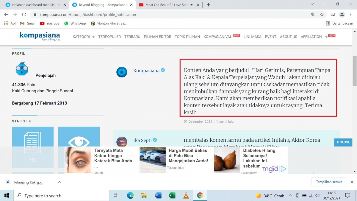 Yang Bikin Saya Trauma di Kompasiana Halaman 1 - Kompasiana.com