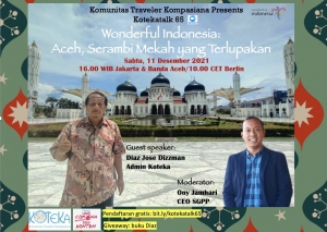 Pssst, Sabtu ini Kita ke Aceh! Pssst, Sabtu ini Kita ke Aceh!