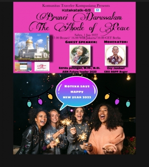 Ayo, Ikuti Kotekatalk-69 Membahas Brunei Darusssalam Ayo, Ikuti Kotekatalk-69 Membahas Brunei Darusssalam