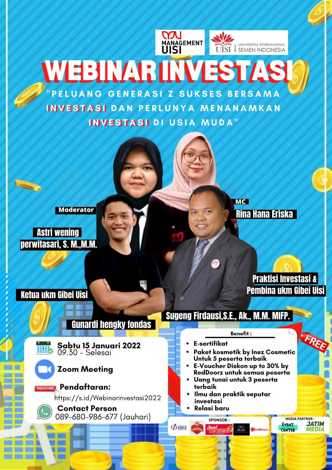 Webinar Peluang Generasi Z Meraih Sukses Dengan Berinvestasi Saham Di ...