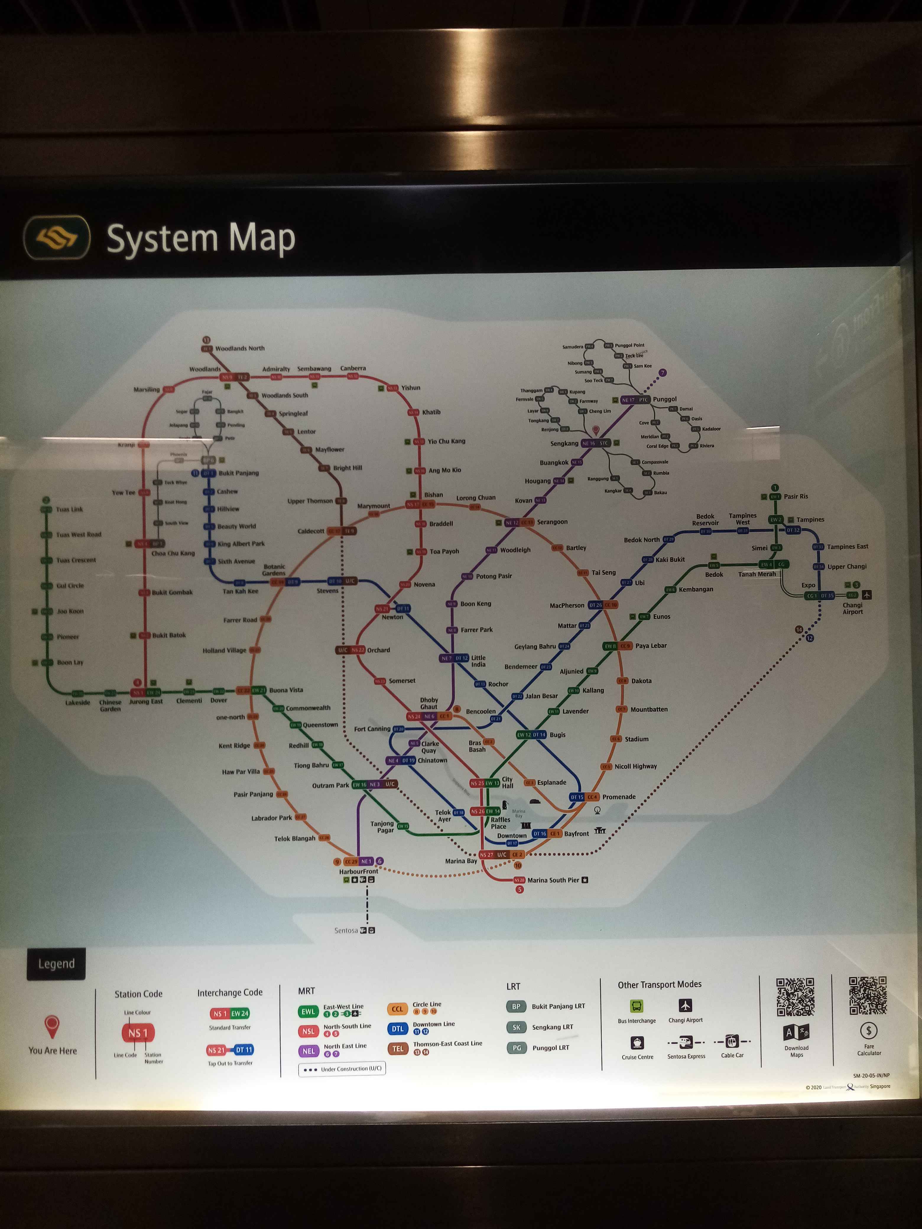 Mengenal Peta Jalur MRT Dan LRT Singapura - Kompasiana.com