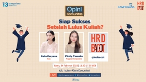 Siap Sukses Setelah Lulus Kuliah? Yuk, Daftar Opini Komunitas Eps 3! Siap Sukses Setelah Lulus Kuliah? Yuk, Daftar Opini Komunitas Eps 3!