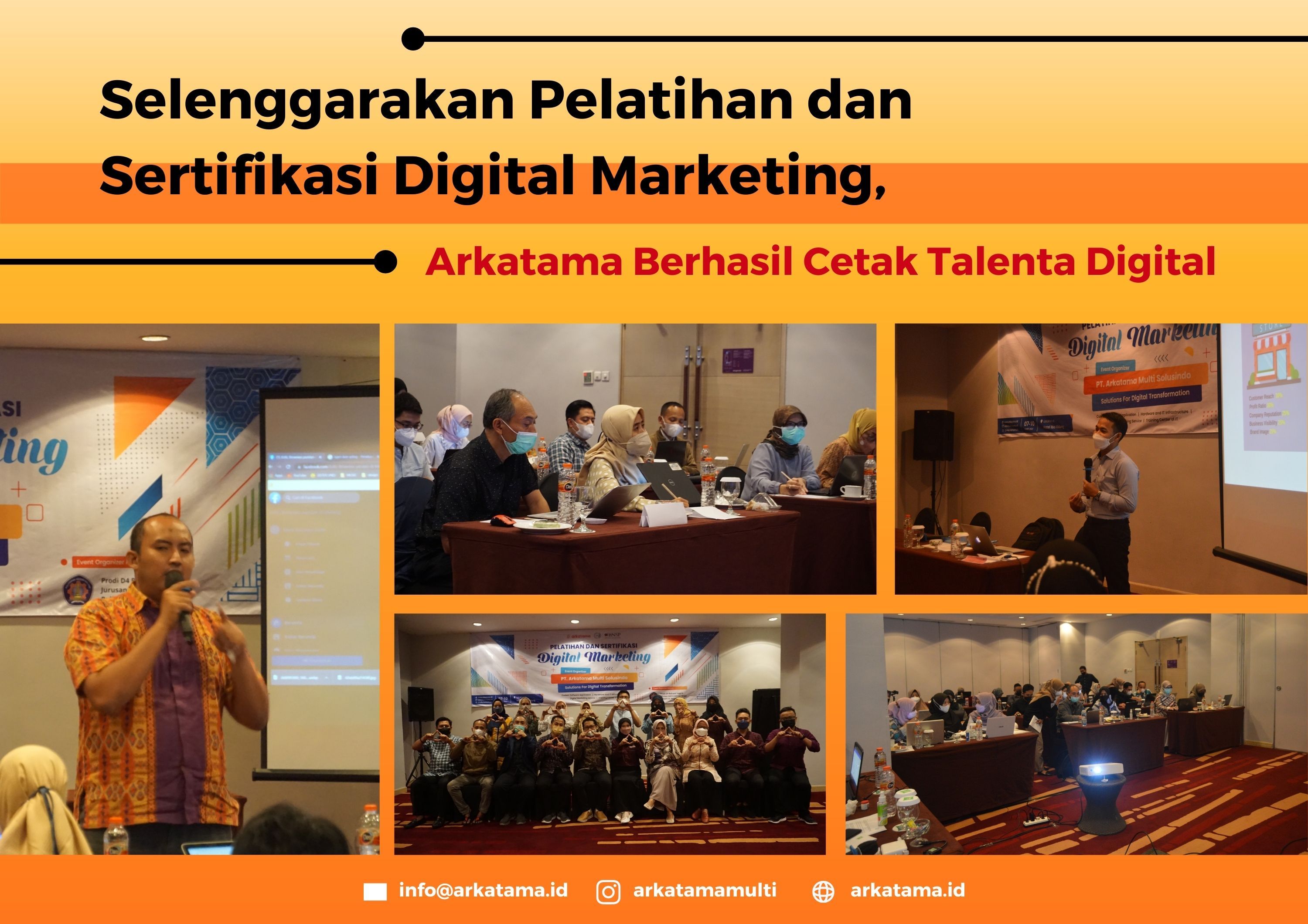 Selenggarakan Pelatihan Dan Sertifikasi Digital Marketing, Arkatama ...