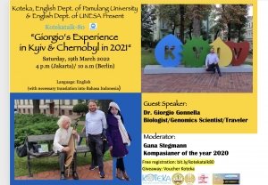 Simak Pengalaman Gio ke Kyiv dan Chernobyl, Ukraina Tahun Lalu Simak Pengalaman Gio ke Kyiv dan Chernobyl, Ukraina Tahun Lalu