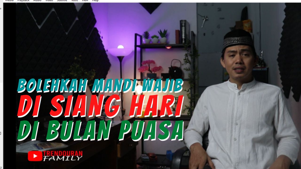 Bolehkah Mandi Wajib Di Siang Hari Saat Puasa Oleh Zulbiadi Latief ...