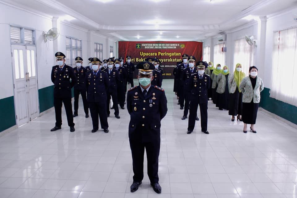 Lapas Tanjung Raja Kemenkumham Sumsel Ikuti Upacara Puncak Peringatan ...