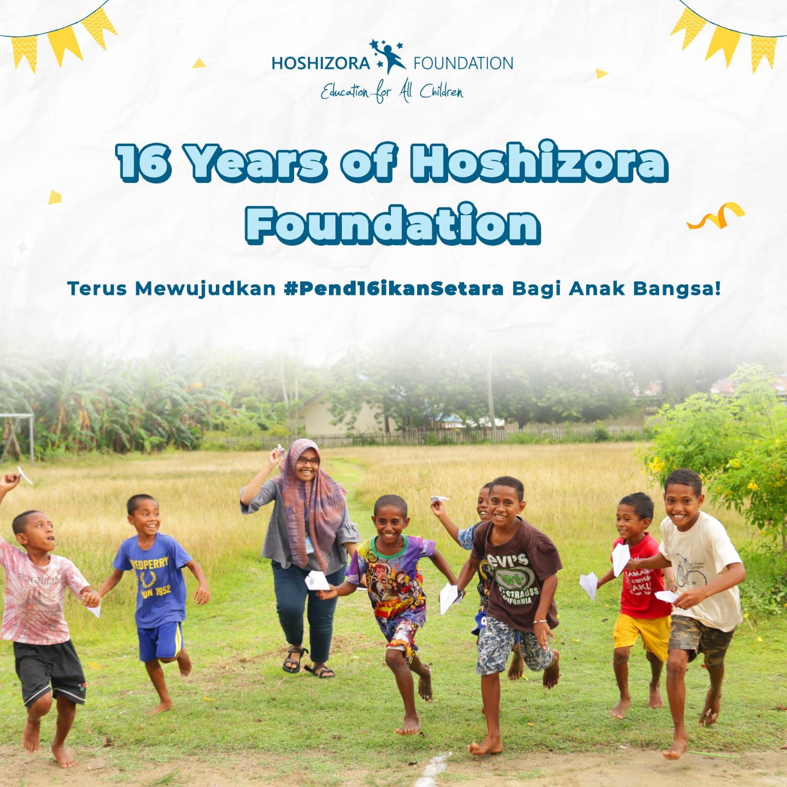 Hoshizora Foundation Luncurkan Campaign #Pend16ikanSetara Untuk Dukung ...