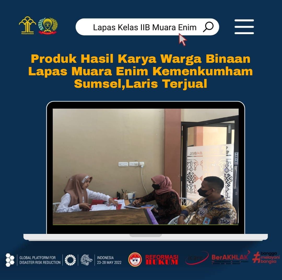 Produk Hasil Karya Warga Binaan Lapas Muara Enim Kemenkumham Sumsel ...