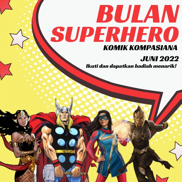 Bulan Superhero, Kami Undang Kalian Sampaikan Opini tentang Film Superhero dan Dapatkan Merchandise Official-nya!