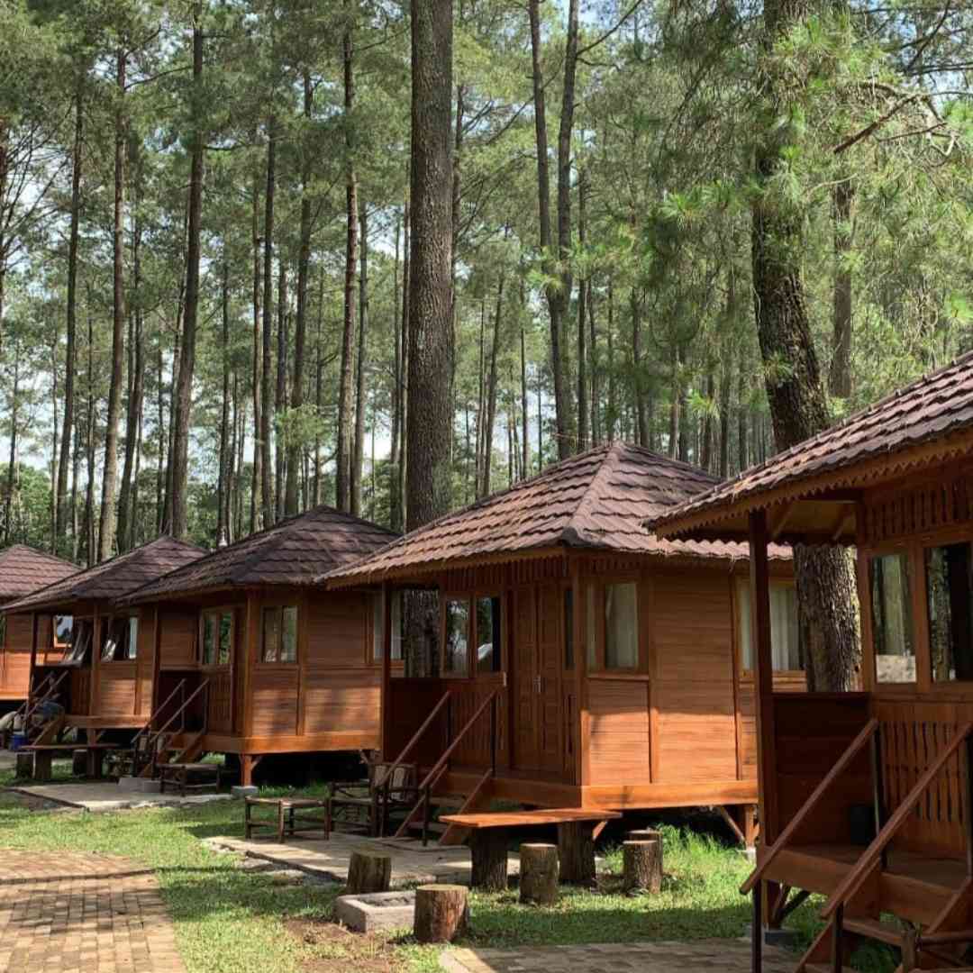 HTM serta Price List Glamping dan Rumah Kayu di Cozy Land Camping Ground  Cikole Bandung Barat - Kabar Alam