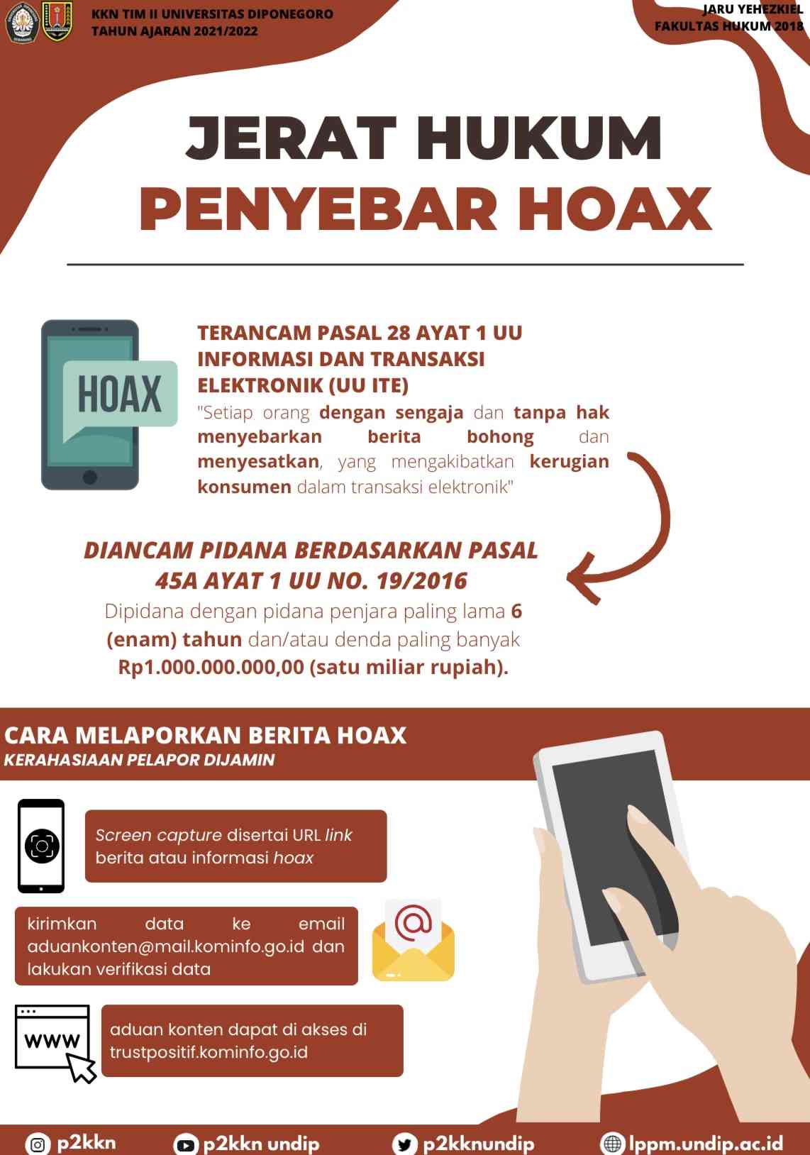 Dasar hukum 2025 pelanggaran berita hoax