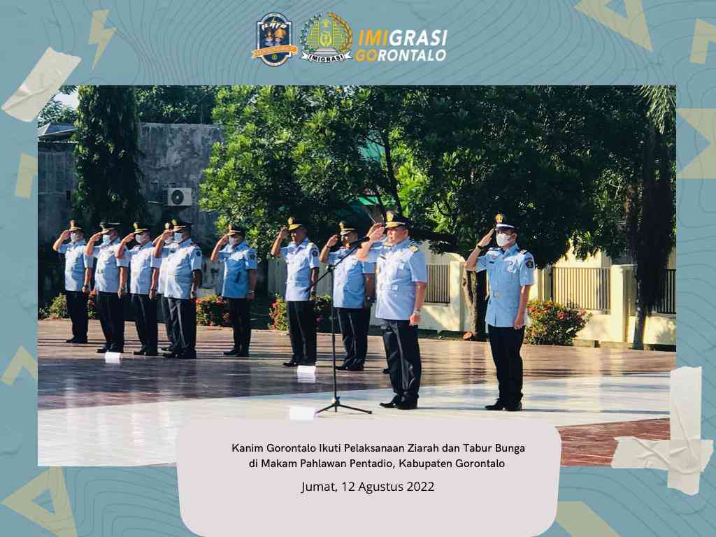 Kantor Imigrasi Kelas I TPI Gorontalo Ikuti Pelaksanaan Ziarah Dan ...