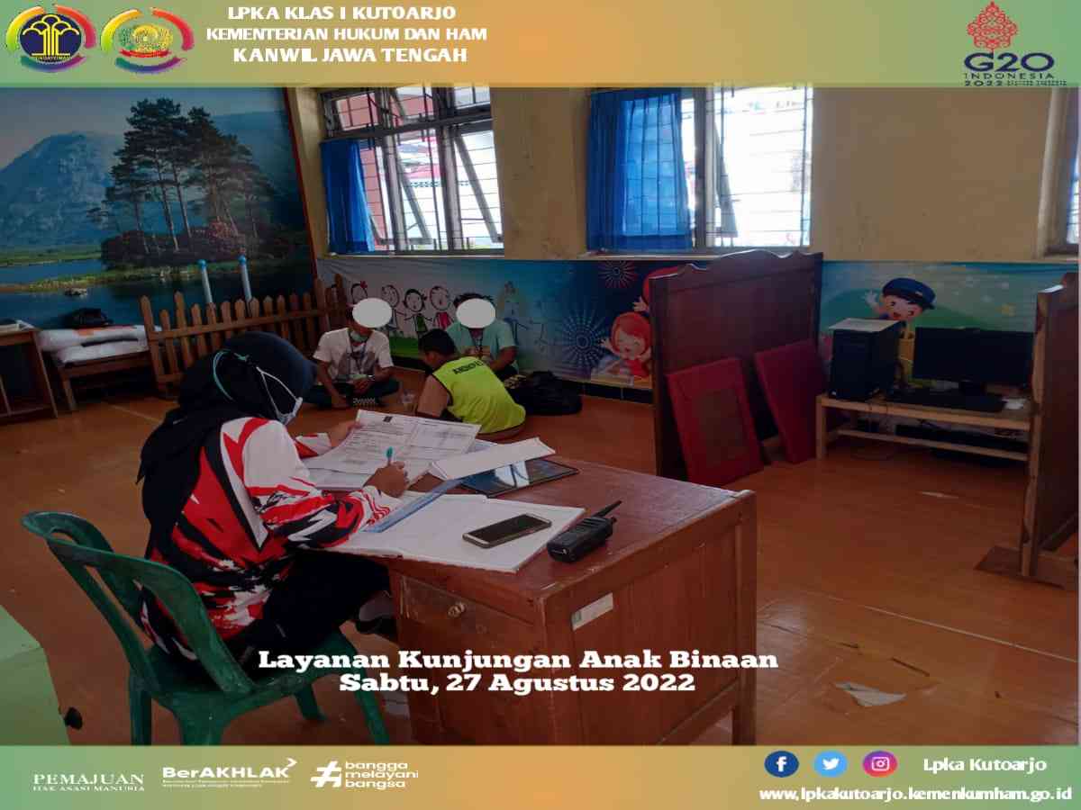 LPKA Kutoarjo Berikan Layanan Swab Antigen Gratis Bagi Pengunjung Anak ...