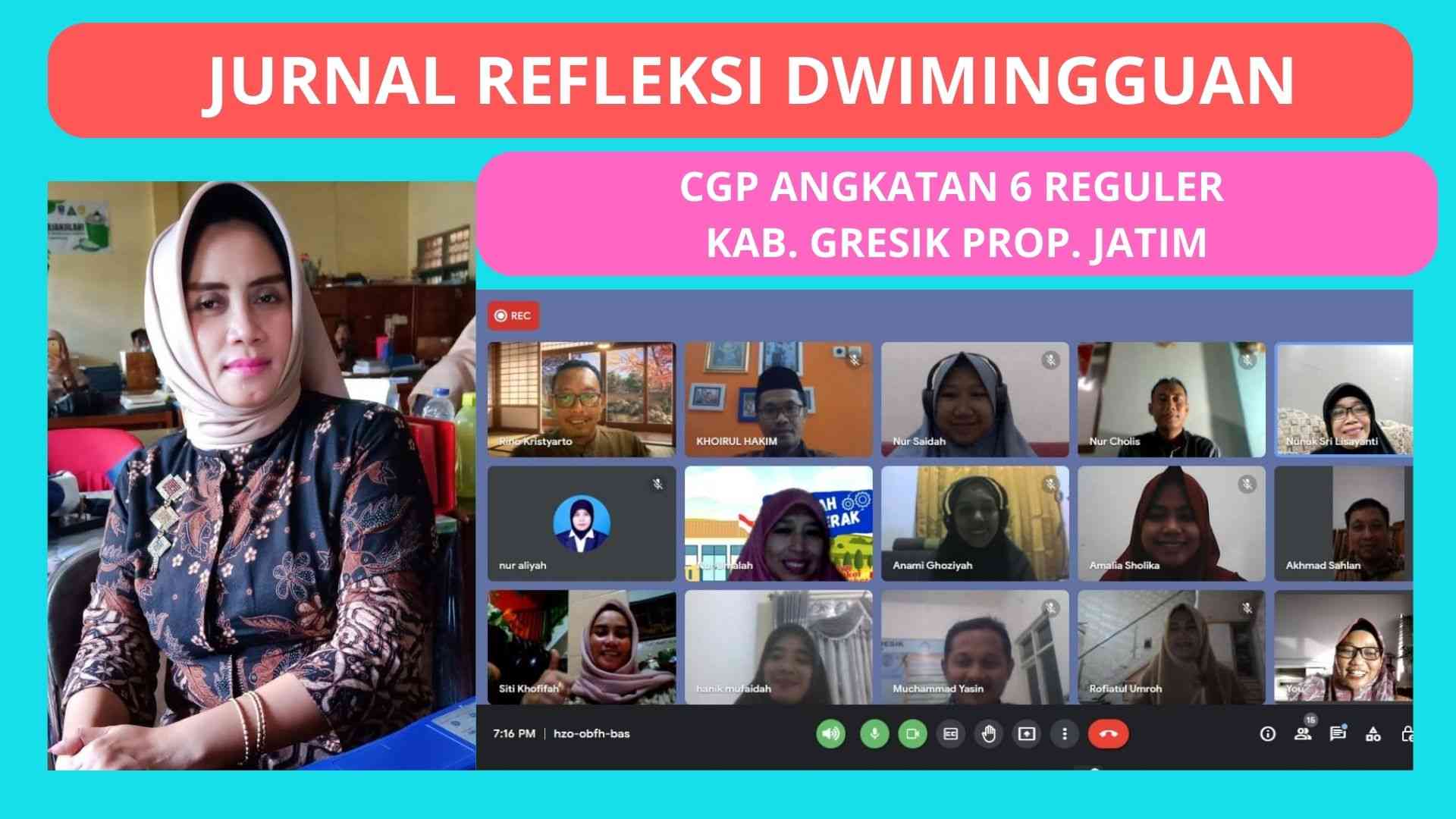 Jurnal Refleksi Dwimingguan CGP Angkatan 6 Reguler Halaman 1 ...