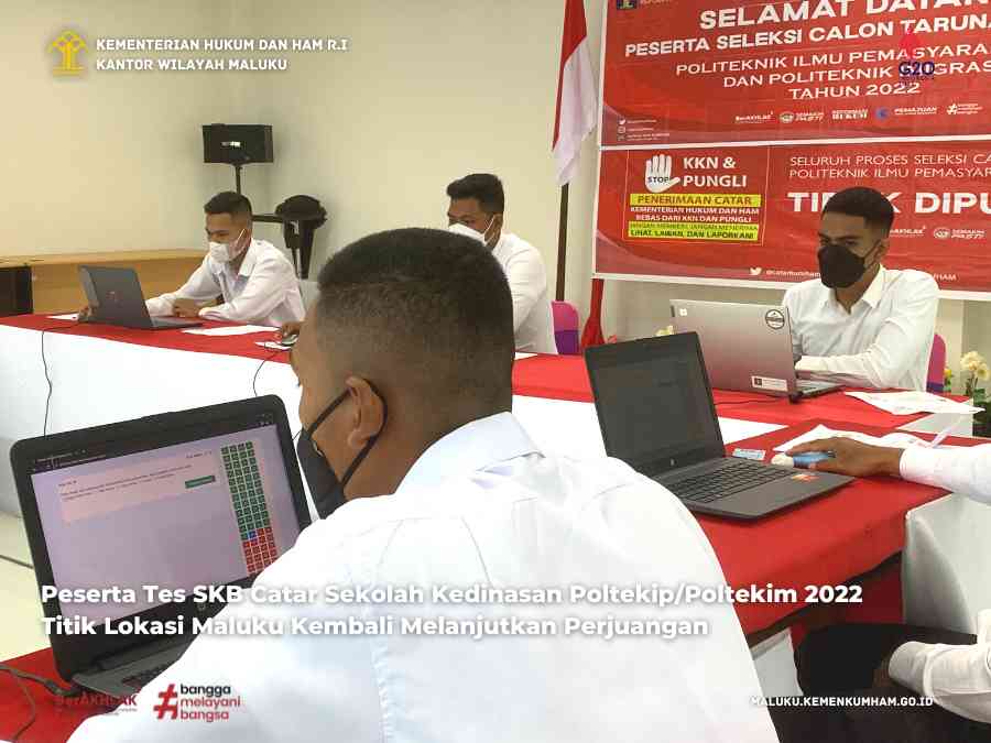 Test SKB Poltekip/Poltekim 2022 Tilok Maluku Berlanjut Pada Psikotest ...