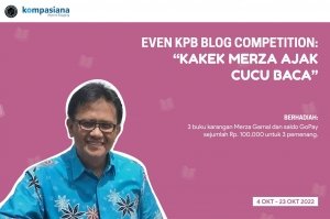 KPB Blog Competition: Kakek Merza Ajak Cucu Baca KPB Blog Competition: Kakek Merza Ajak Cucu Baca