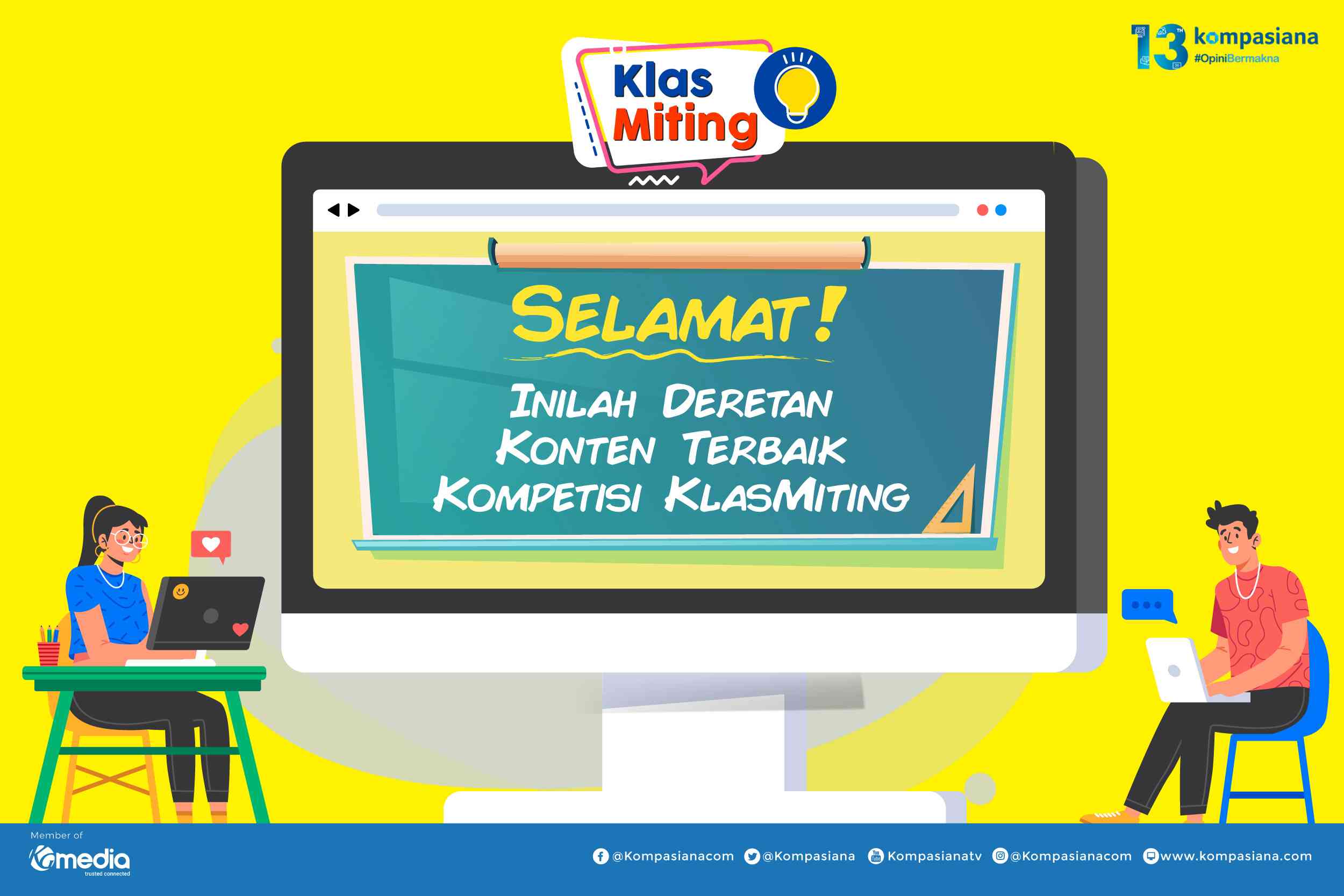 Siapa Pemenang Konten Terbaik KlasMiting Periode 2? Yuk Cari Tahu Di ...