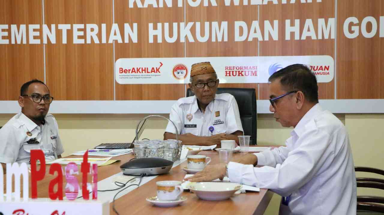 Hadapi Akhir Tahun 2022, Kemenkumham Gorontalo Susun Strategi ...