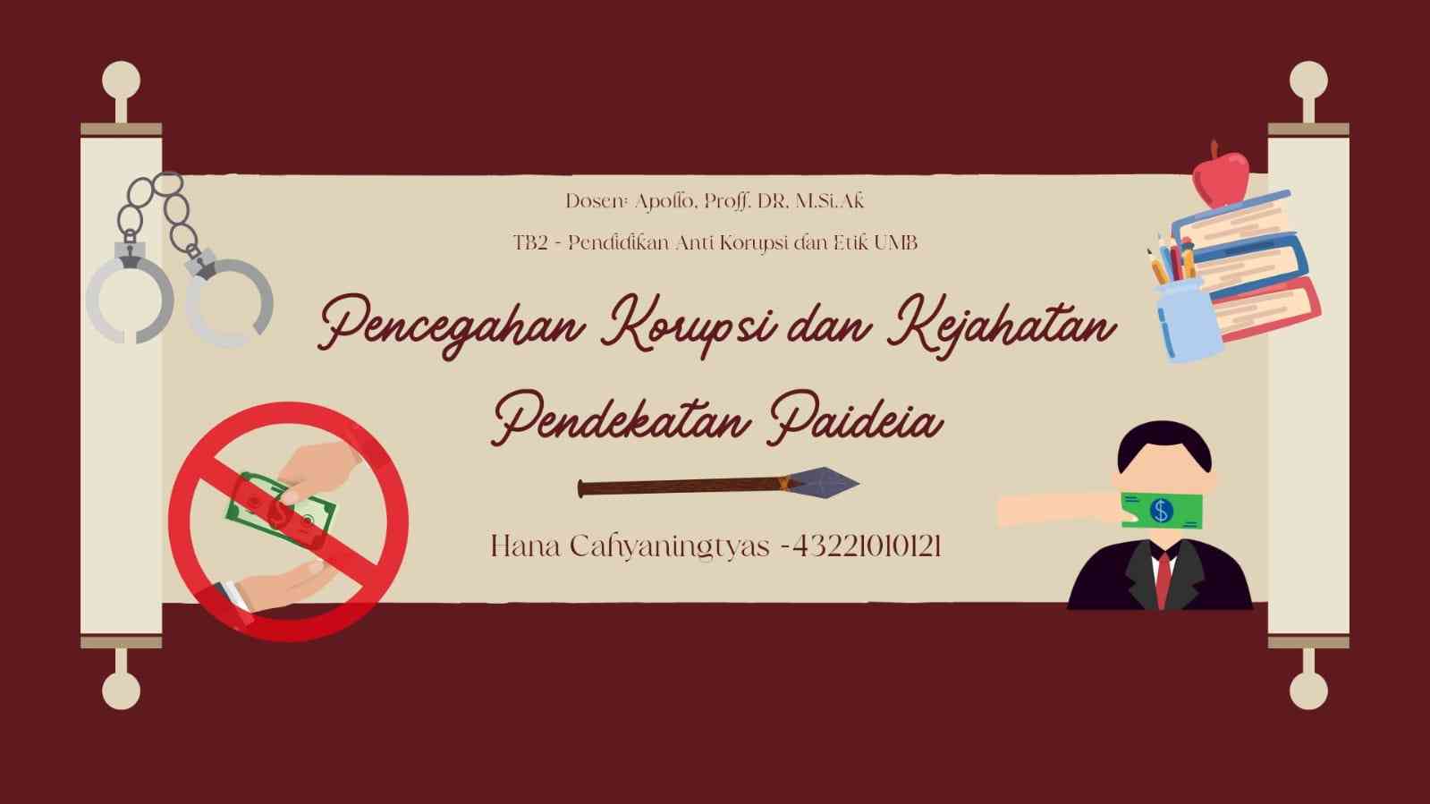 A-403; TB-2_Pengkajian Materi Pencegahan Kejahatan Dan Korupsi Melalu ...