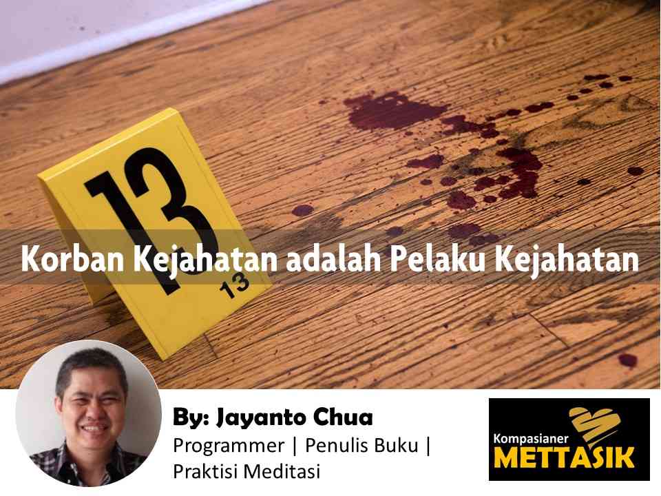 Korban Kejahatan Adalah Pelaku Kejahatan Halaman 1 - Kompasiana.com