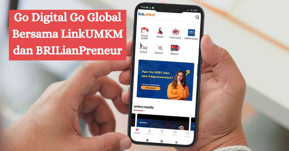 Go Digital Go Global Bersama LinkUMKM Dan BRILianPreneur Halaman 1 ...