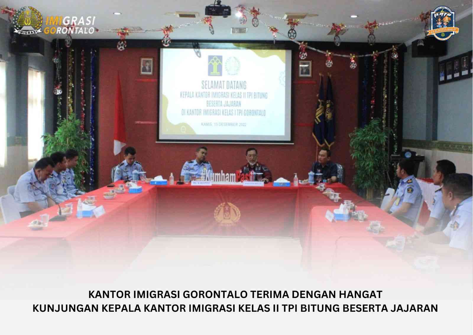 Kantor Imigrasi Gorontalo Terima Kunjungan Kerja Kepala Kantor Imigrasi ...