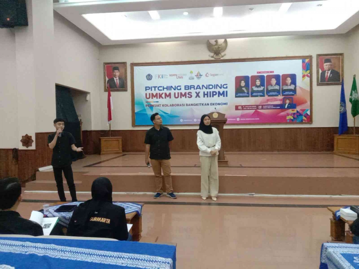 Ilmu Komunikasi UMS bersama HIPMI Surakarta Dorong Mahasiswa untuk Berwirausaha