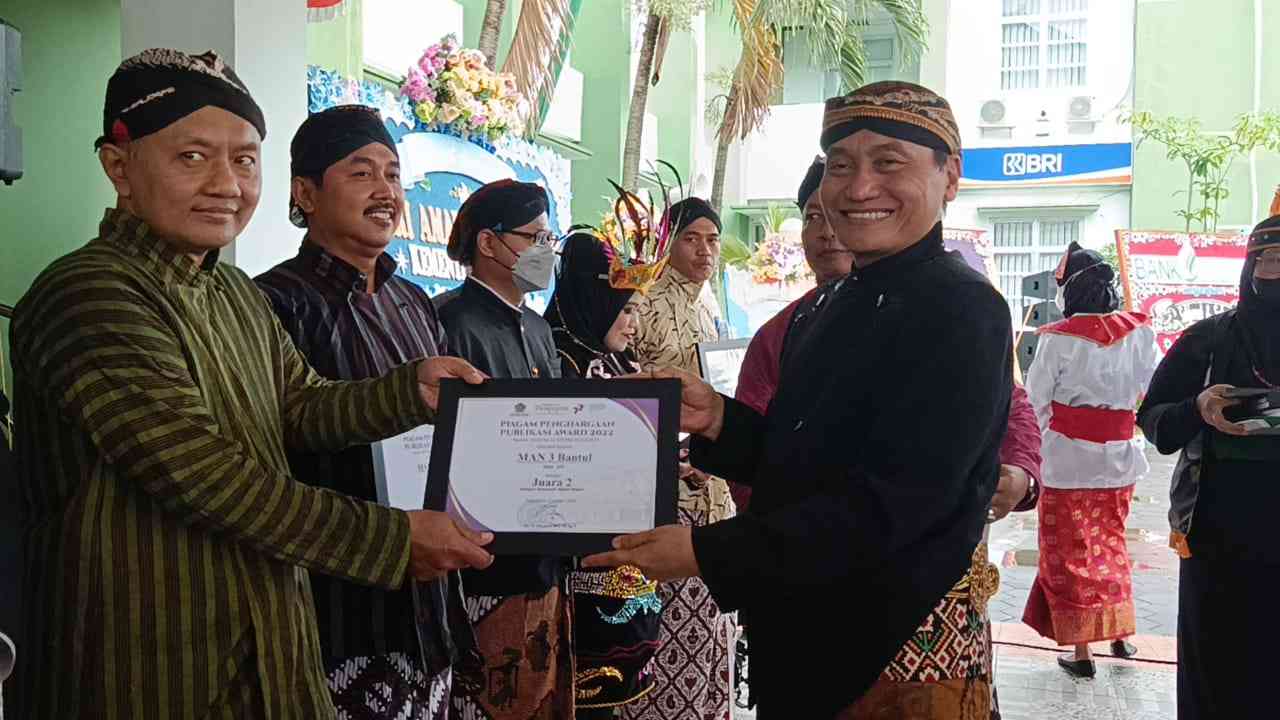 MAN 3 Bantul Raih Publikasi Award Kanwil Kemenag DIY - Kompasiana.com