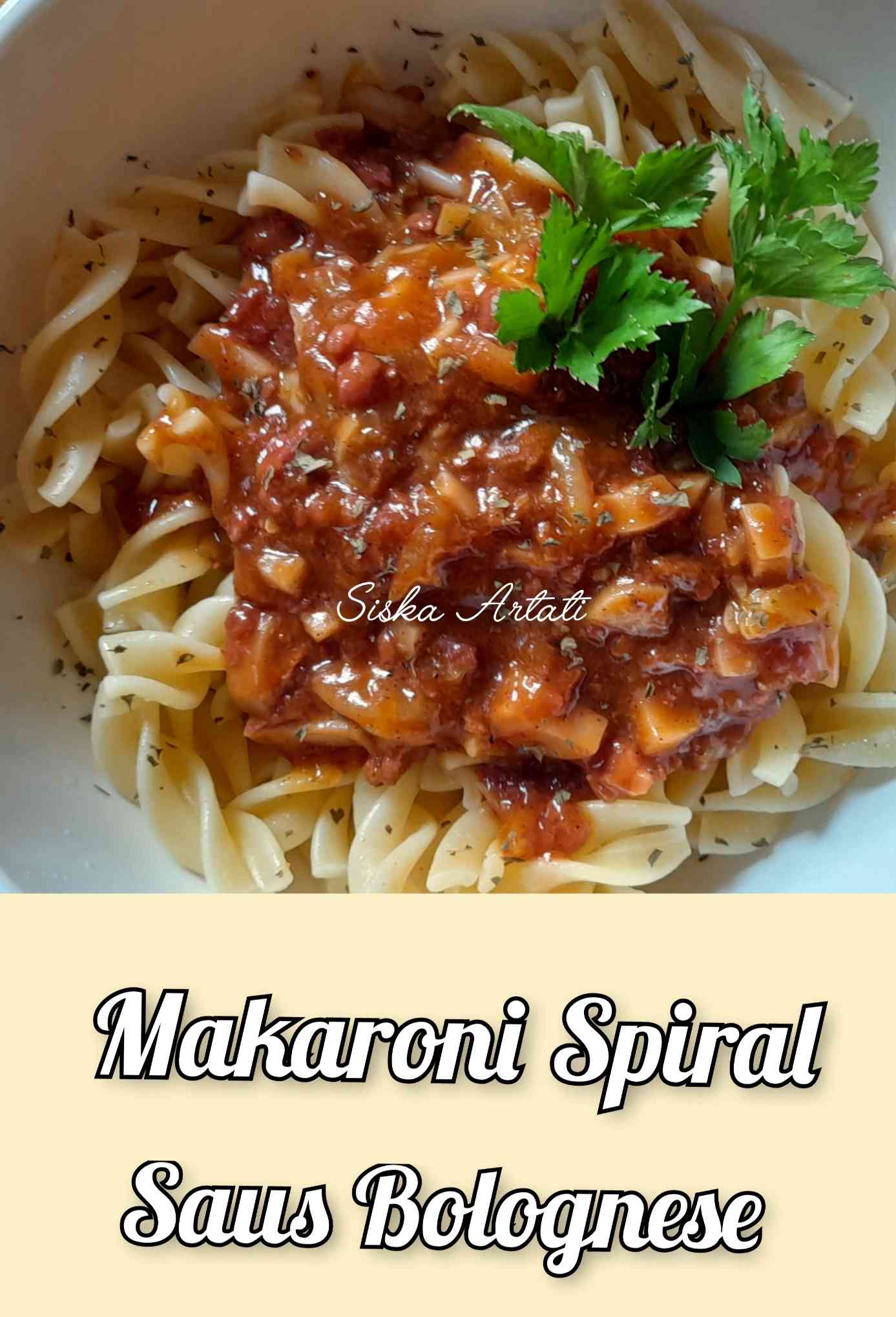 Sensasi Pedas Gurih Menikmati Makaroni Spiral Saus Bolognese Halaman 1 -  