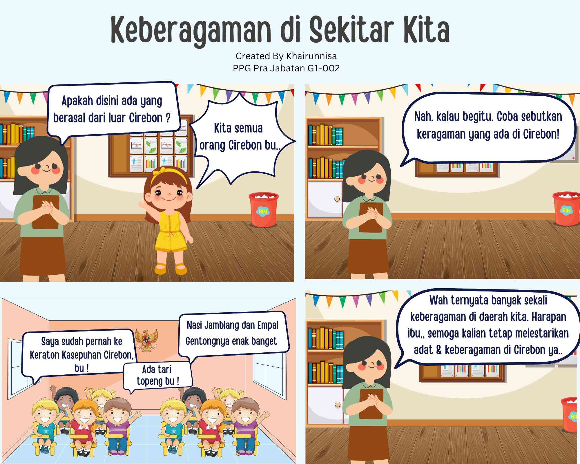 Komik Kebudayaan (Keberagaman Sekitar Kita) - Kompasiana.com