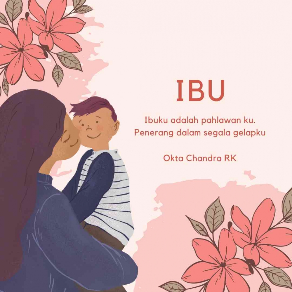 Ibu-ibu pengajian berjalan sambil membawa alat permainan tradisional