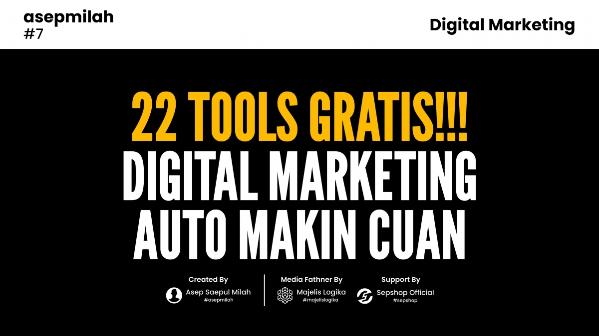 Variabel Digital Tools Promotion 22 Tools Gratis Digital Marketing Biar Makin Cuan Halaman 1 ...