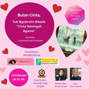 Bulan Cinta, Yuk Ngobrol A-Z Dibalik "Cintaku Setengah Agama" Bersama Ladiesiana dan Ketapels Bulan Cinta, Yuk Ngobrol A-Z Dibalik "Cintaku Setengah Agama" Bersama Ladiesiana dan Ketapels