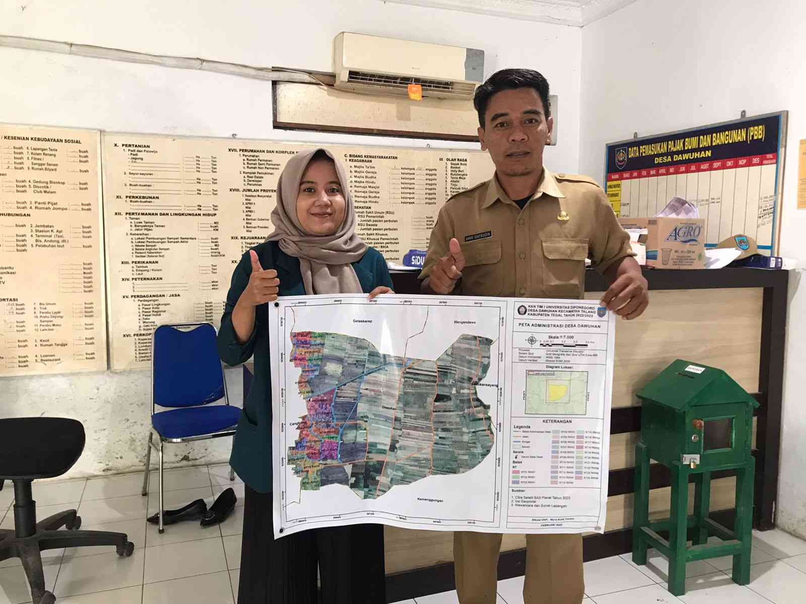 Apakah Penting Batas Administrasi Desa? Mahasiswa KKN UNDIP Lakukan ...