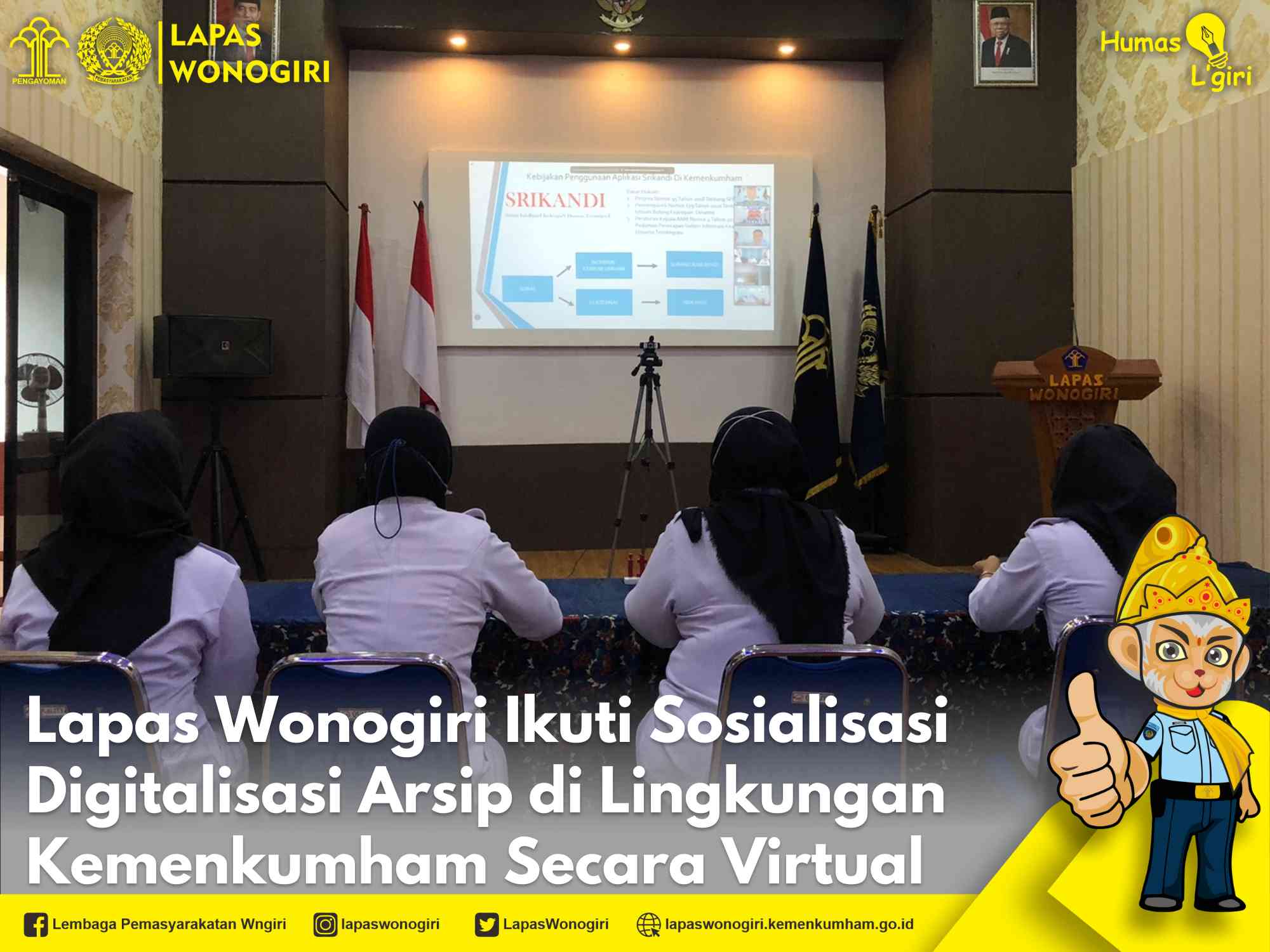 Lapas Wonogiri Ikuti Sosialisasi Digitalisasi Arsip Di Lingkungan ...