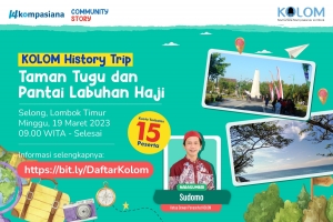 KOLOM History Trip: Taman Tugu dan Pantai Labuhan Haji KOLOM History Trip: Taman Tugu dan Pantai Labuhan Haji