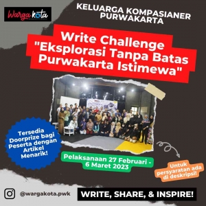 Write Challenge WARKOP 2023 Write Challenge WARKOP 2023