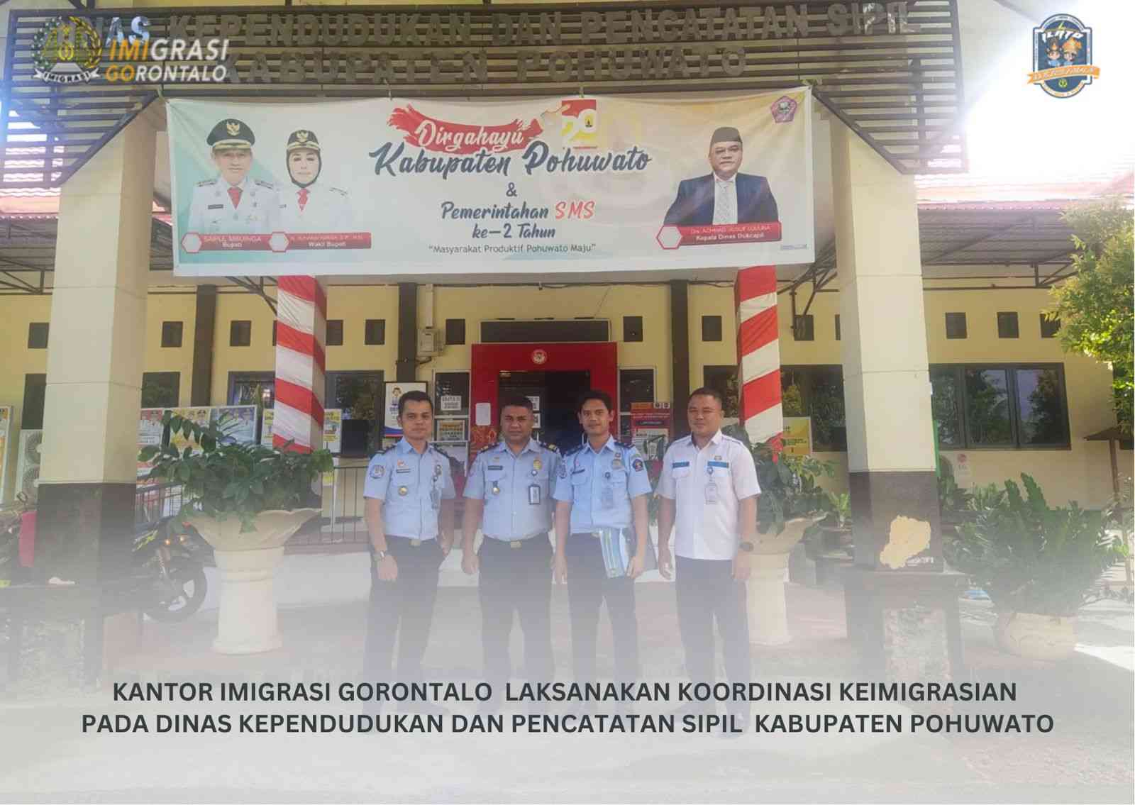 Kantor Imigrasi Gorontalo Laksanakan Koordinasi Keimigrasian Pada Dinas ...